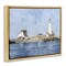Stupell Industries Picturesque Lighthouse Island Floating Frame, design by Kim Curinga
